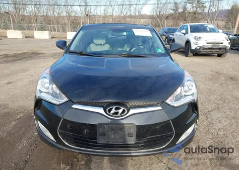 2012 Hyundai Veloster Base W/Gray z USA, uszkodzony, nr VIN KMHTC6AD3CU054734